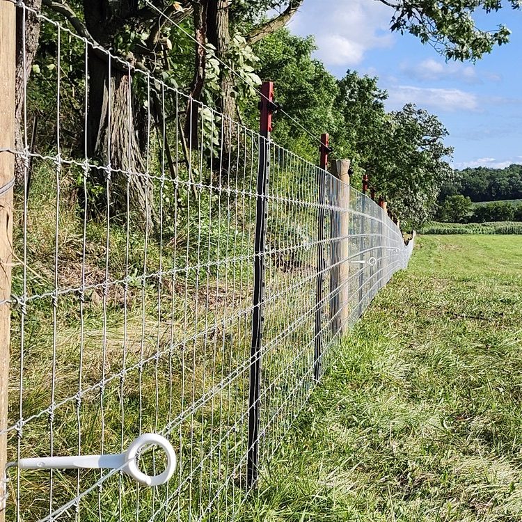 H&S crew installing fence in Beloit, Wisconsin