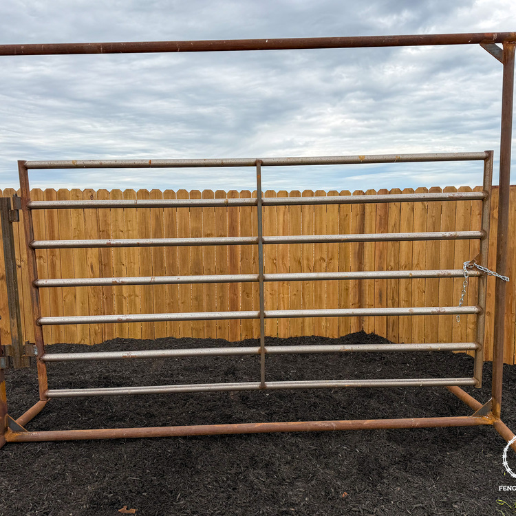 Fence project near Beaver Dam, Wisconsin
